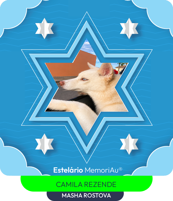 Estrela em homenagem a MASHA ROSTOVA