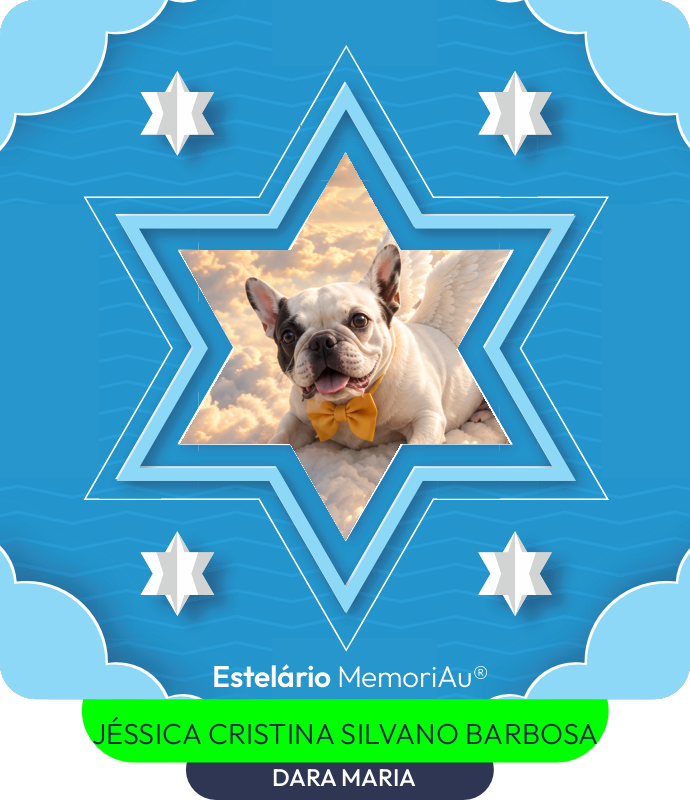 Estrela em homenagem a DARA MARIA