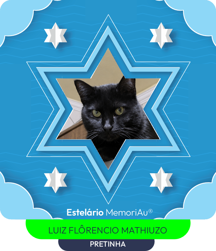 Estrela em homenagem a PRETINHA