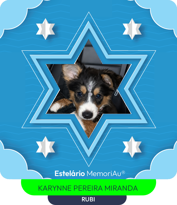 Estrela em homenagem a RUBI
