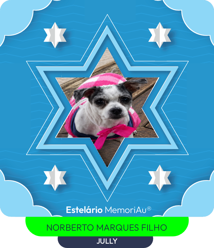Estrela em homenagem a JULLY