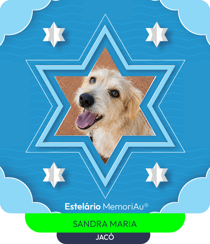 Estrela em homenagem a JACÓ
