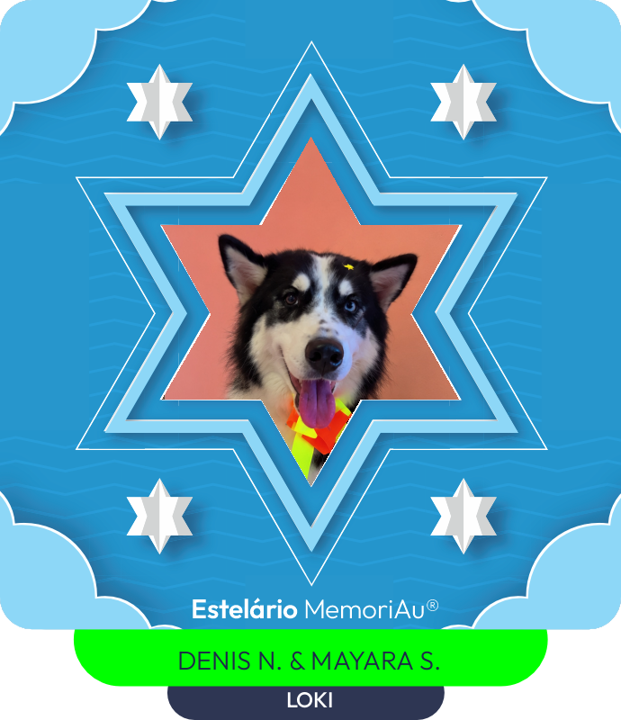 Estrela em homenagem a LOKI