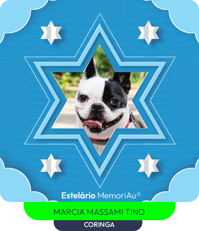 Estrela em homenagem a CORINGA