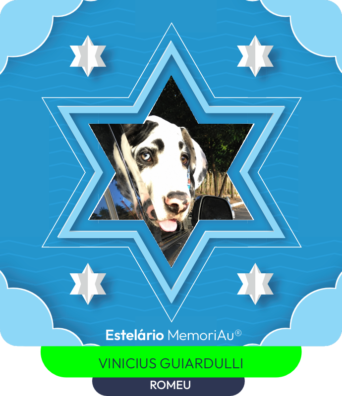 Estrela em homenagem a ROMEU