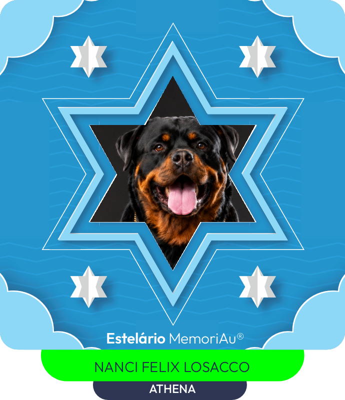 Estrela em homenagem a ATHENA