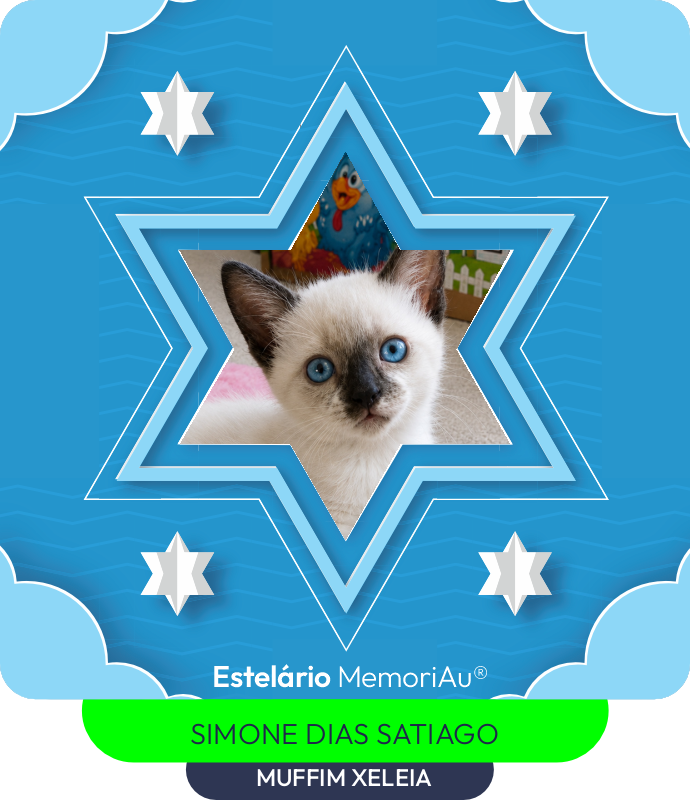 Estrela em homenagem a MUFFIM XELEIA