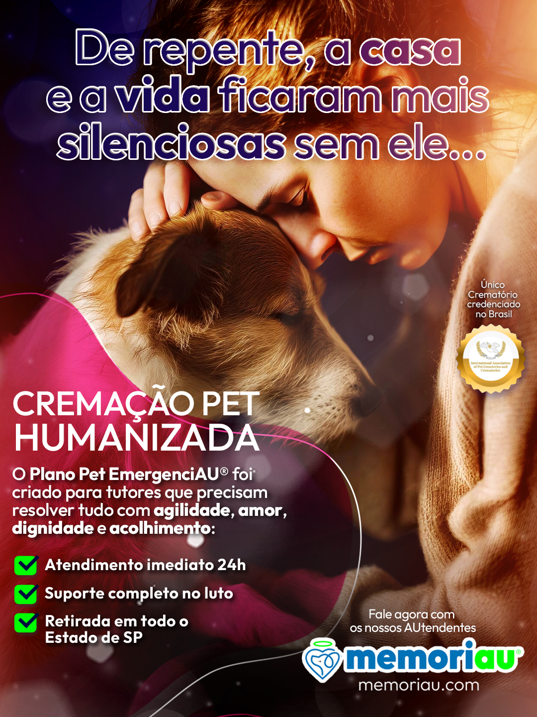 De repente a casa ficou silenciosa — MemoriAU